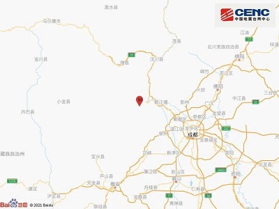 四川汶川县地震